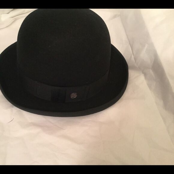 New Stetson Langhorne slim hat Small black limited main image 4